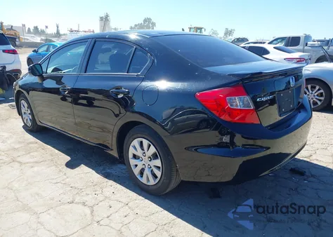 2012 Honda Civic Lx from USA, damaged, VIN JHMFB2F5XCS005782